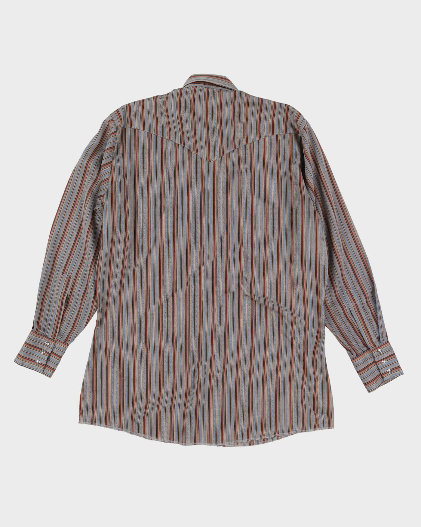 80s Champion Western Long-Sleeve Button-Up Shirt - L
