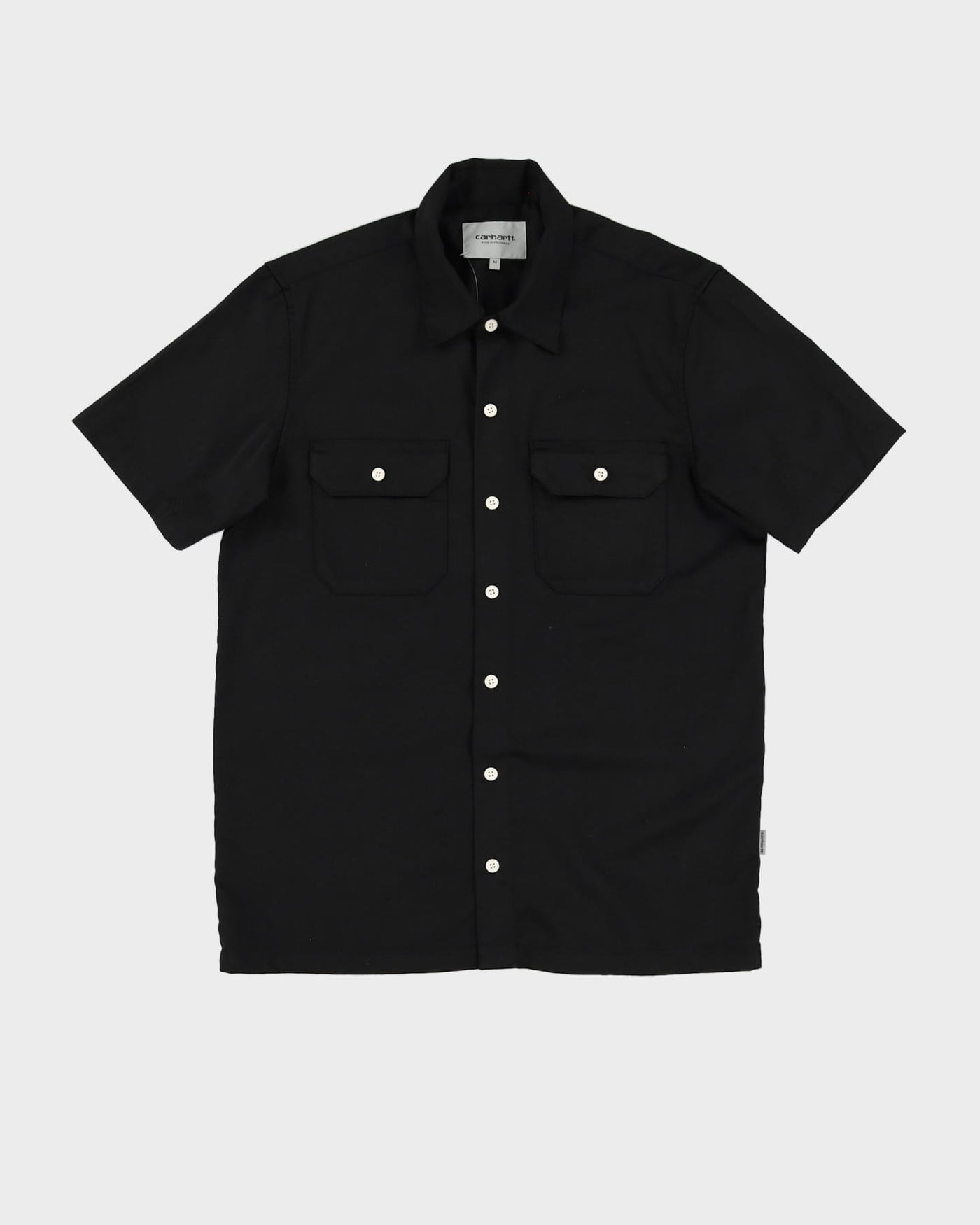 00s Carhartt Black Work Shirt - M