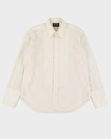 Vintage 70s Arrow White Long-Sleeve Shirt - XL