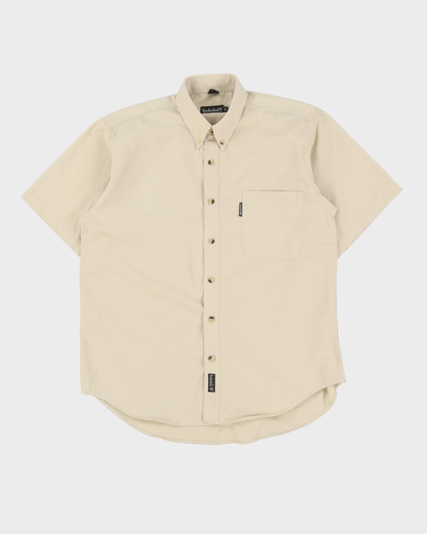 Timberland Cream Cotton Shirt - L