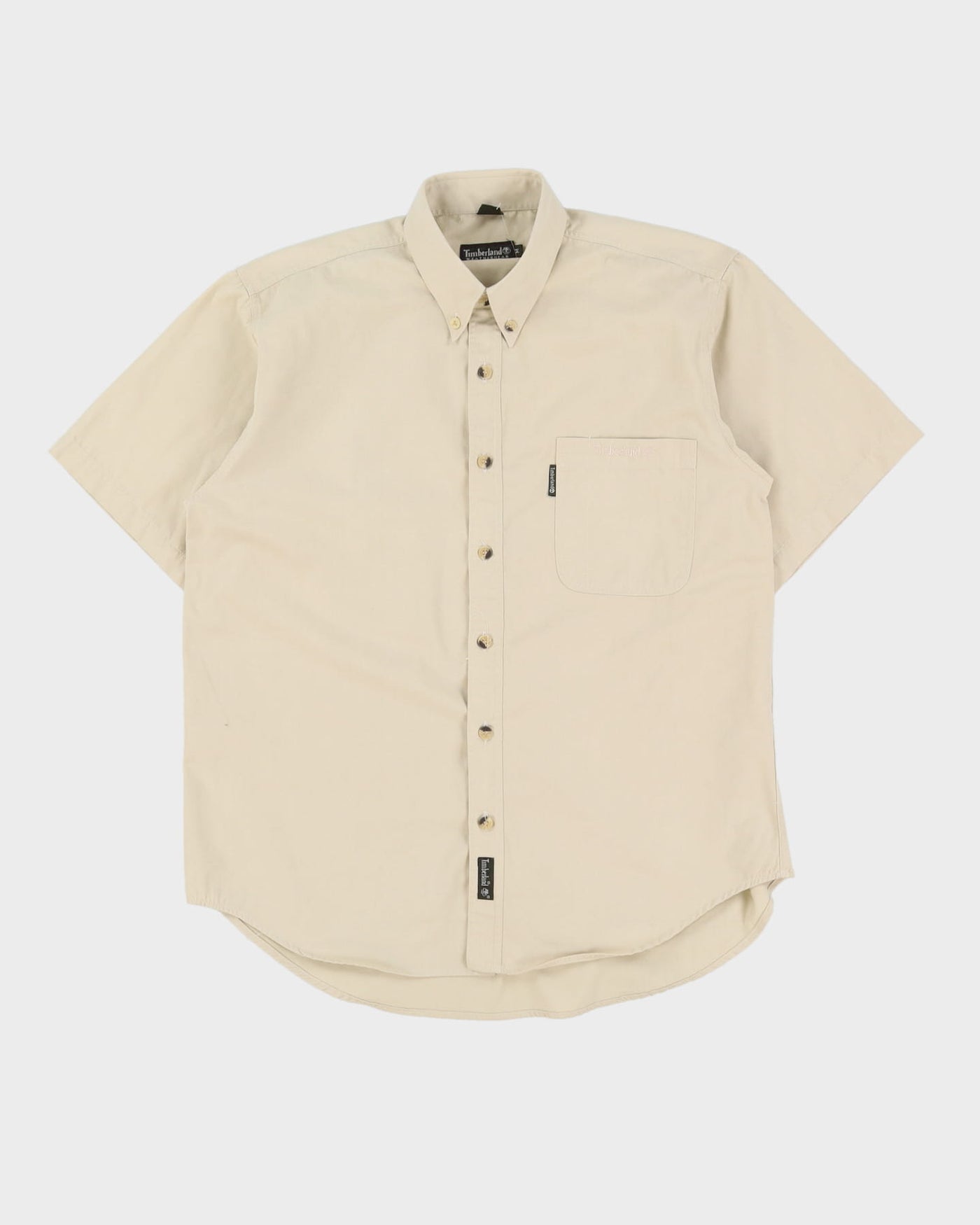 Timberland Cream Cotton Shirt - L