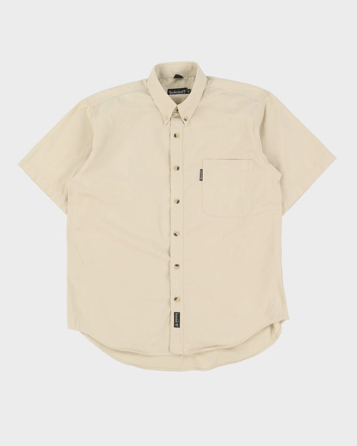 Timberland Cream Cotton Shirt - L