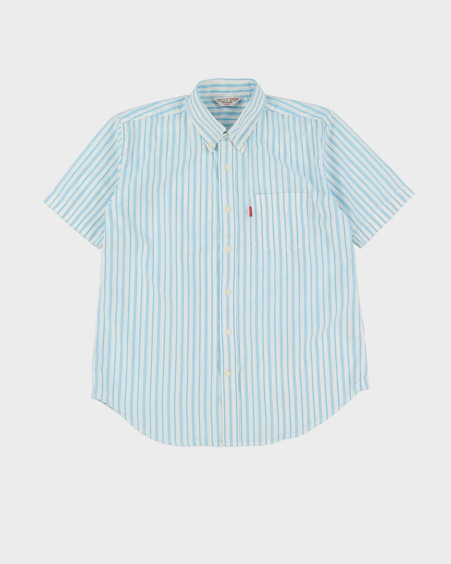 Levi's Red Tab Blue Striped Shirt - M
