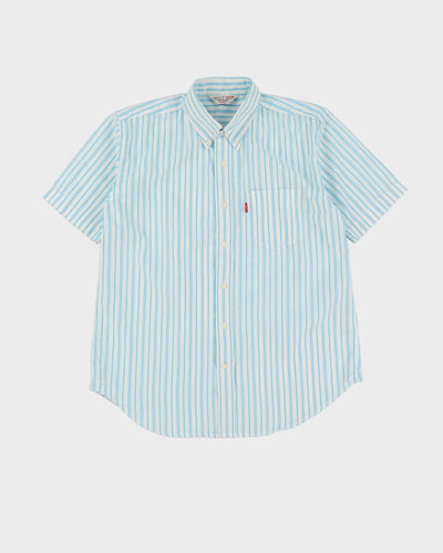 Levi's Red Tab Blue Striped Shirt - M