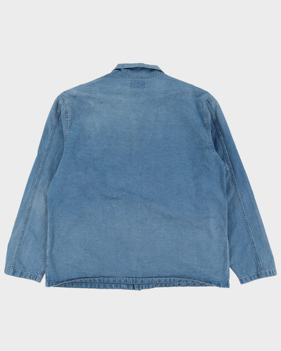 RRL Ralph Lauren Long-Sleeve Denim Work Shirt - XL