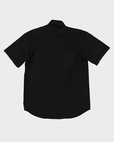 Dickies Black Short-Sleeve Western Work Shirt - M