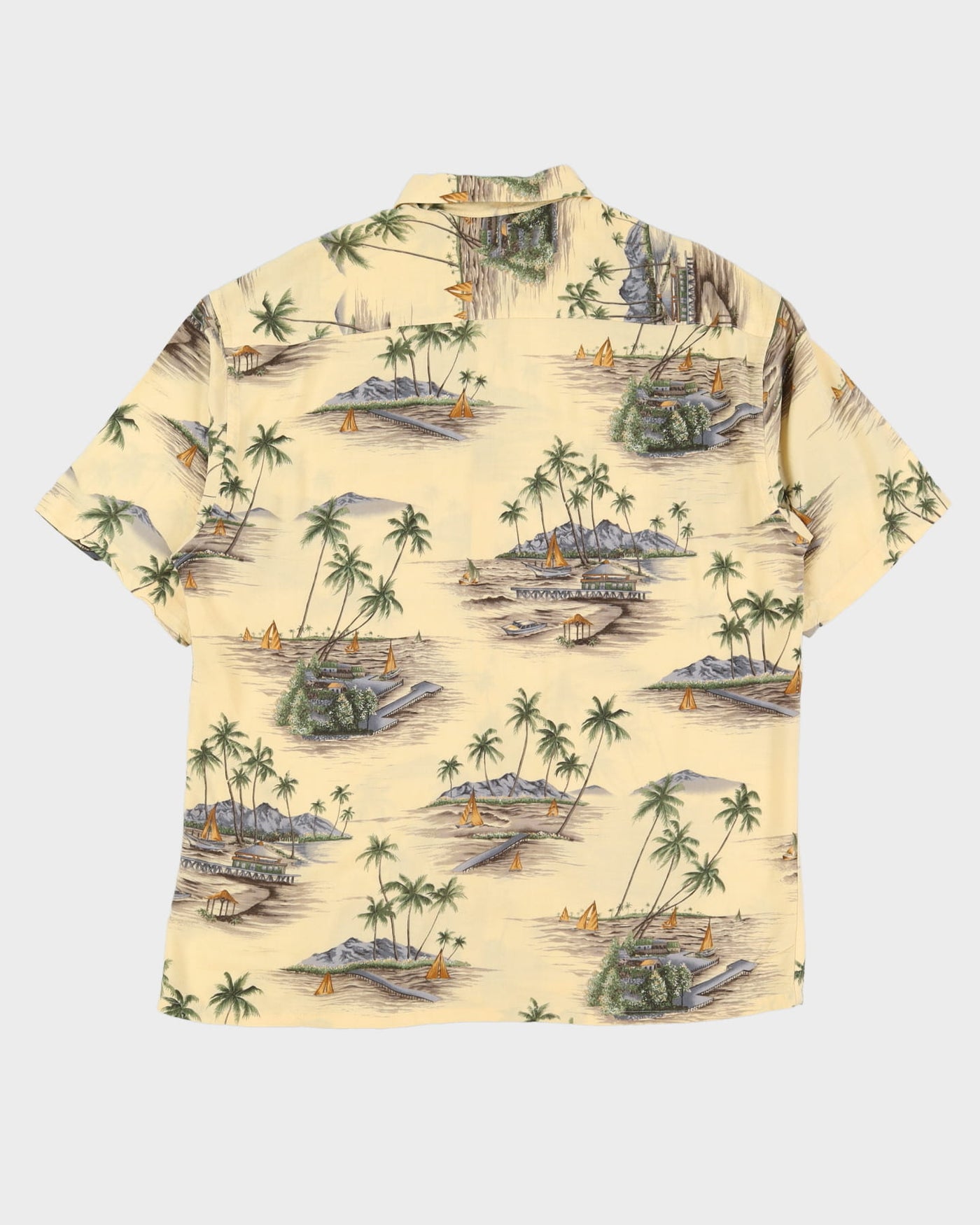 Pierre Cardin Patterned Hawaiian Shirt - XXL