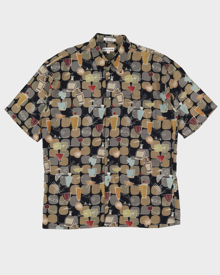 Pierre Cardin Cocktail Pattern Shirt - XL