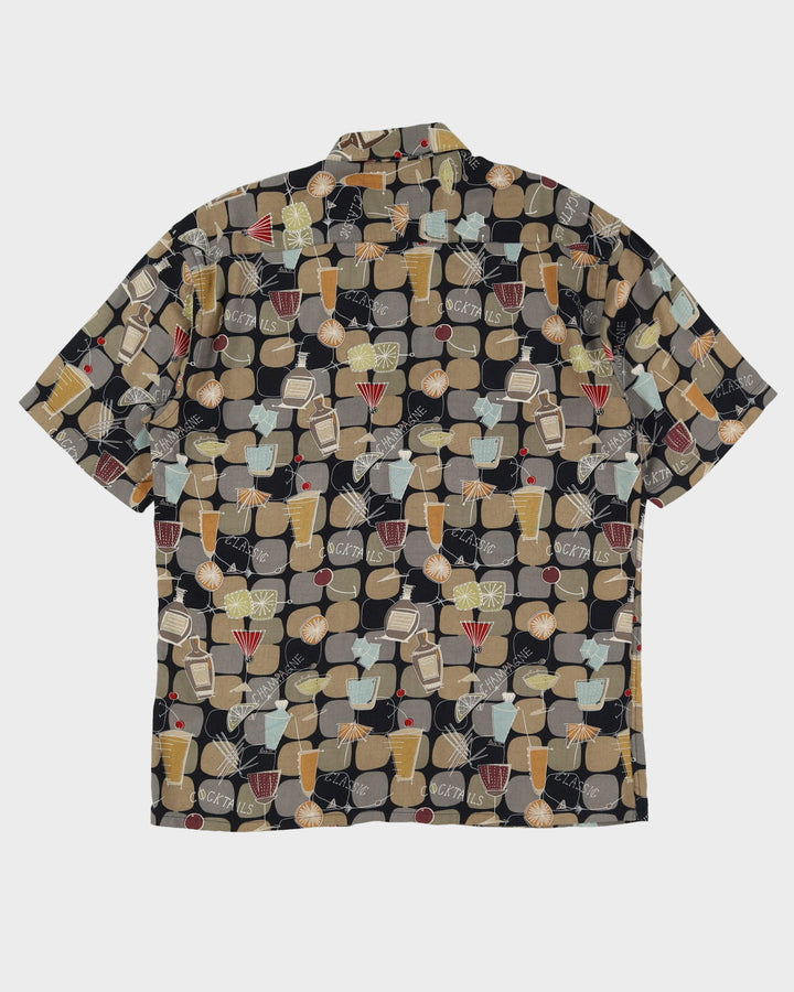 Pierre Cardin Cocktail Pattern Shirt - XL