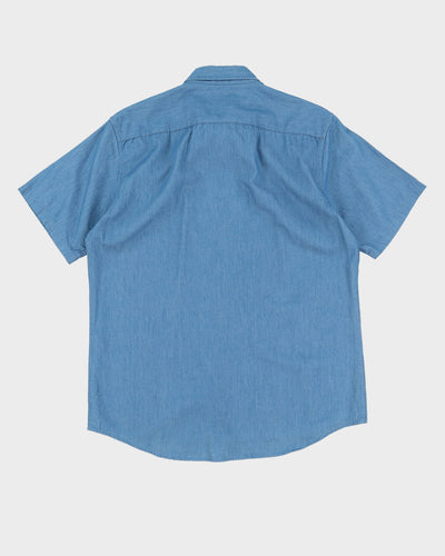 Dickies Blue Short Sleeve Shirt - L