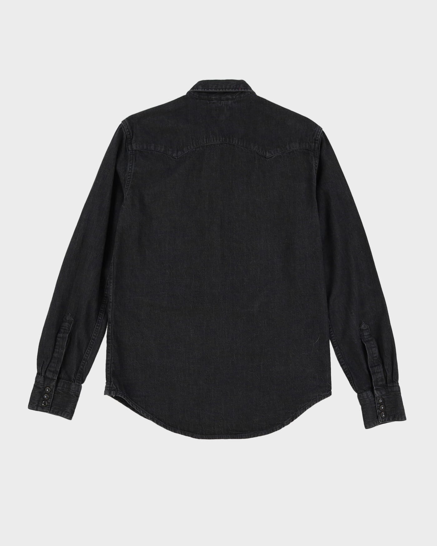 Levi's Black Denim Shirt - M