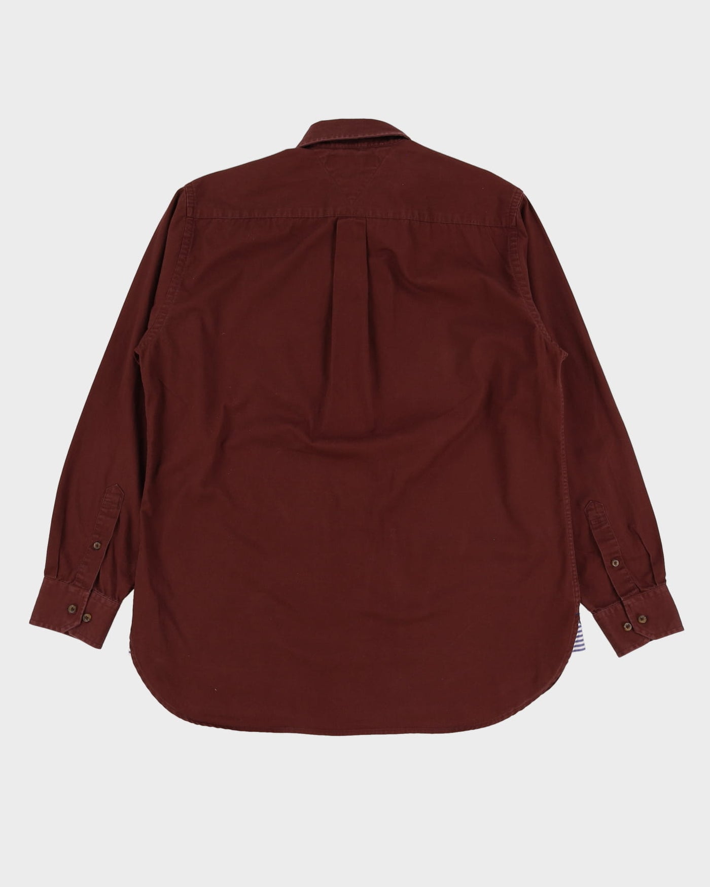 Tommy Hilfiger Burgundy Shirt - XL