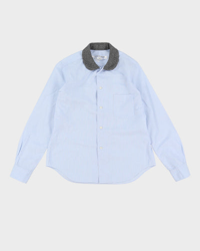 Comme Des Garcons Blue Striped  Shirt - S