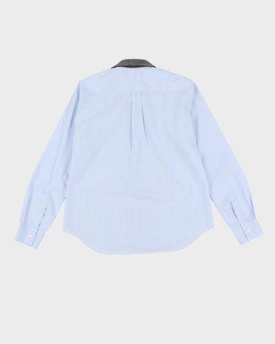 Comme Des Garcons Blue Striped  Shirt - S