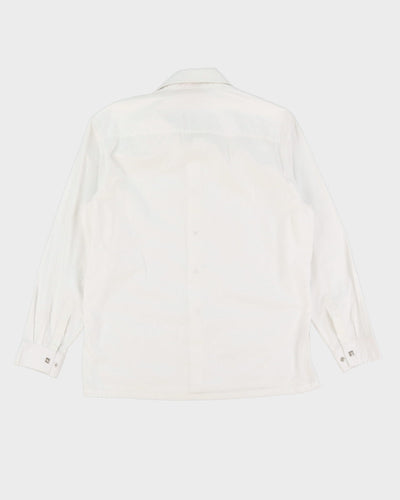 Versace Dolm White Long Sleeve Shirt - L