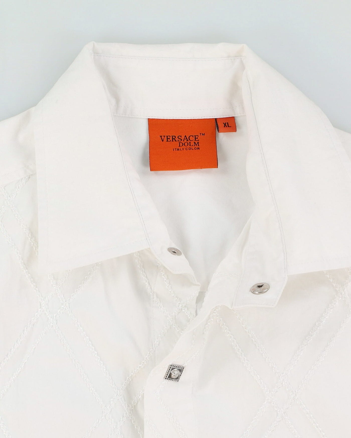 Versace Dolm White Long Sleeve Shirt - L