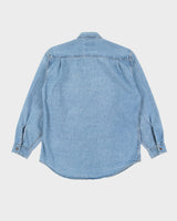 Vintage 90s Levi's Blue Denim Shirt - M