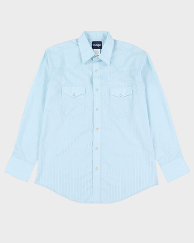 Wrangler Blue Western Shirt - XXL