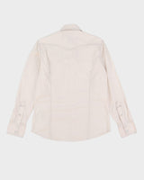 00s Y2K True Religion White Long Sleeve Shirt - M
