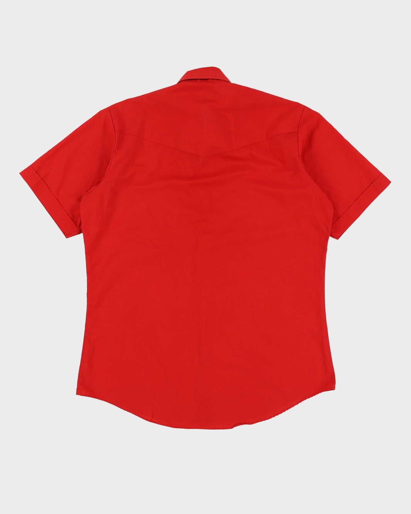 Vintage 90s Ely Cattlemen Red Short-Sleeve Shirt - XL