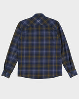 Arc'Teryx Blue Check Patterned Long Sleeve Shirt - M