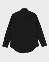 Salvatore Ferragamo Black Long-Sleeve Formal Shirt - M