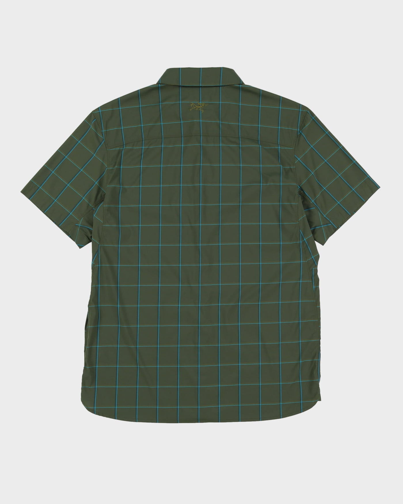 Arc'Teryx Green Check Patterned Work Shirt - M