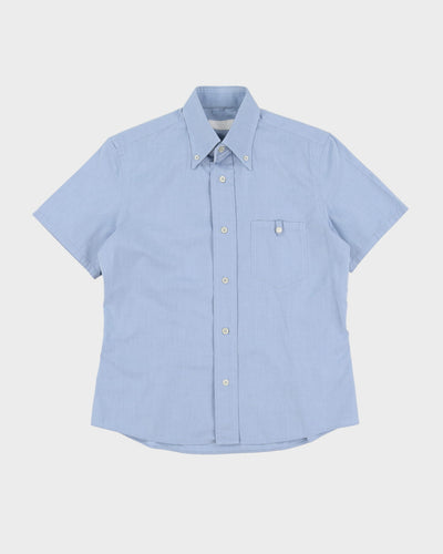 Prada Blue Short-Sleeve Shirt - S