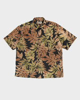 Vintage 90s Cooke Street Brown Short-Sleeve Hawaiian Shirt - M