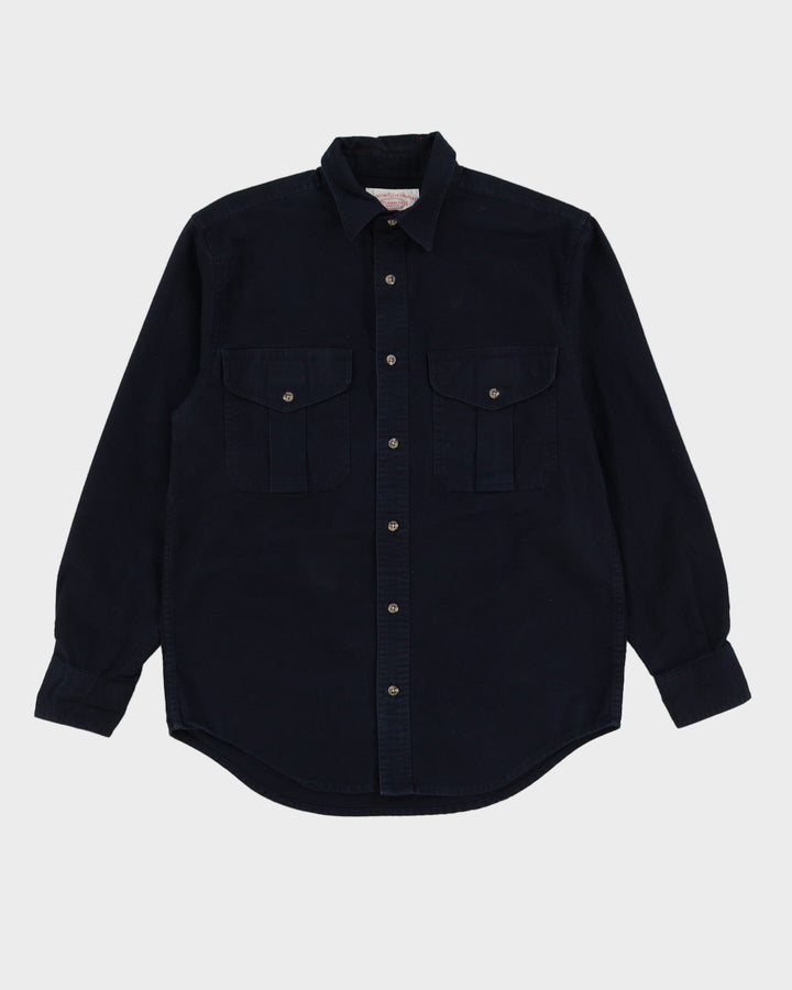 Filson Navy Denim Over Shirt - S