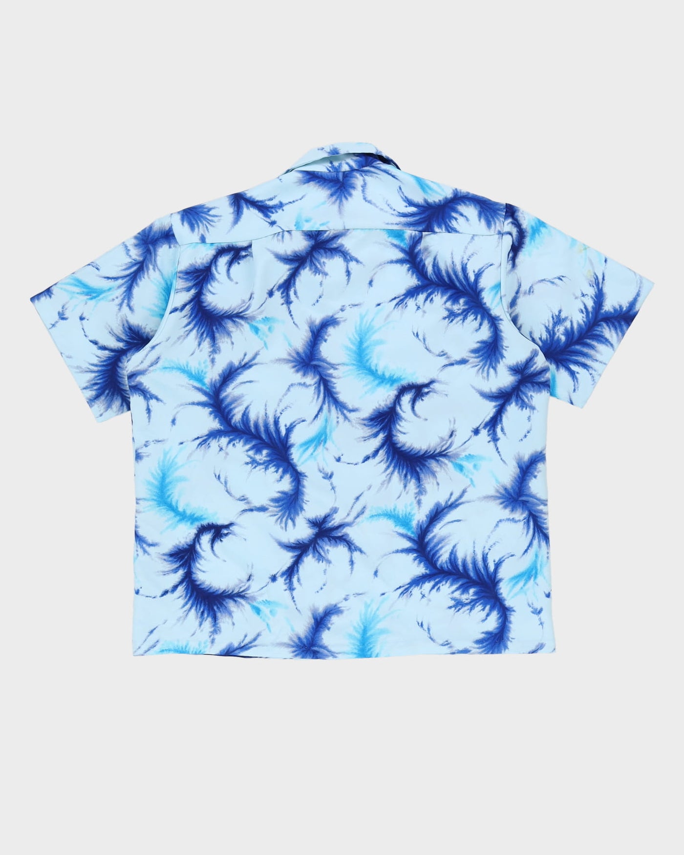 Vintage 70s Blue Hawaiian Shirt - XL