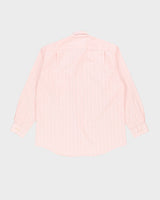 Nina Ricci Monsieur Pink Striped Long-Sleeve Shirt - L