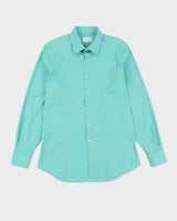 Prada Green Long-Sleeve Plain Shirt - M / L