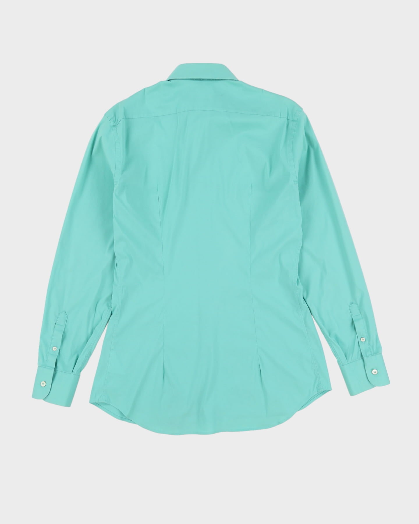 Prada Green Long-Sleeve Plain Shirt - M / L