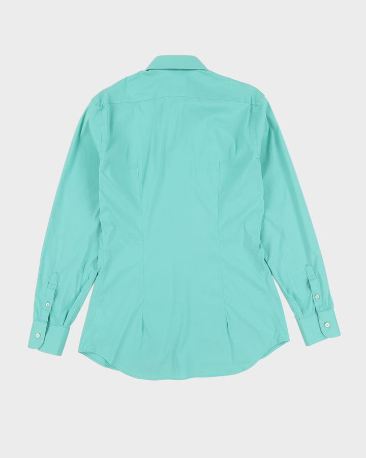 Prada Green Long-Sleeve Plain Shirt - M / L