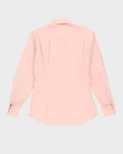 Prada Pink Long-Sleeve Plain Shirt - L