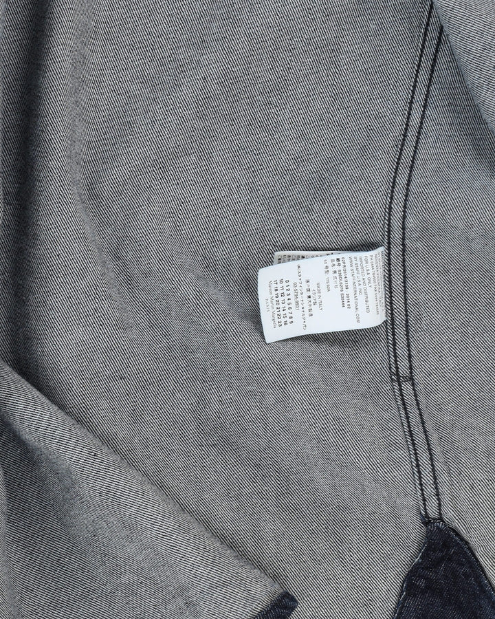 Maison Martin Margiela Blue Long Sleeve Denim Shirt - L