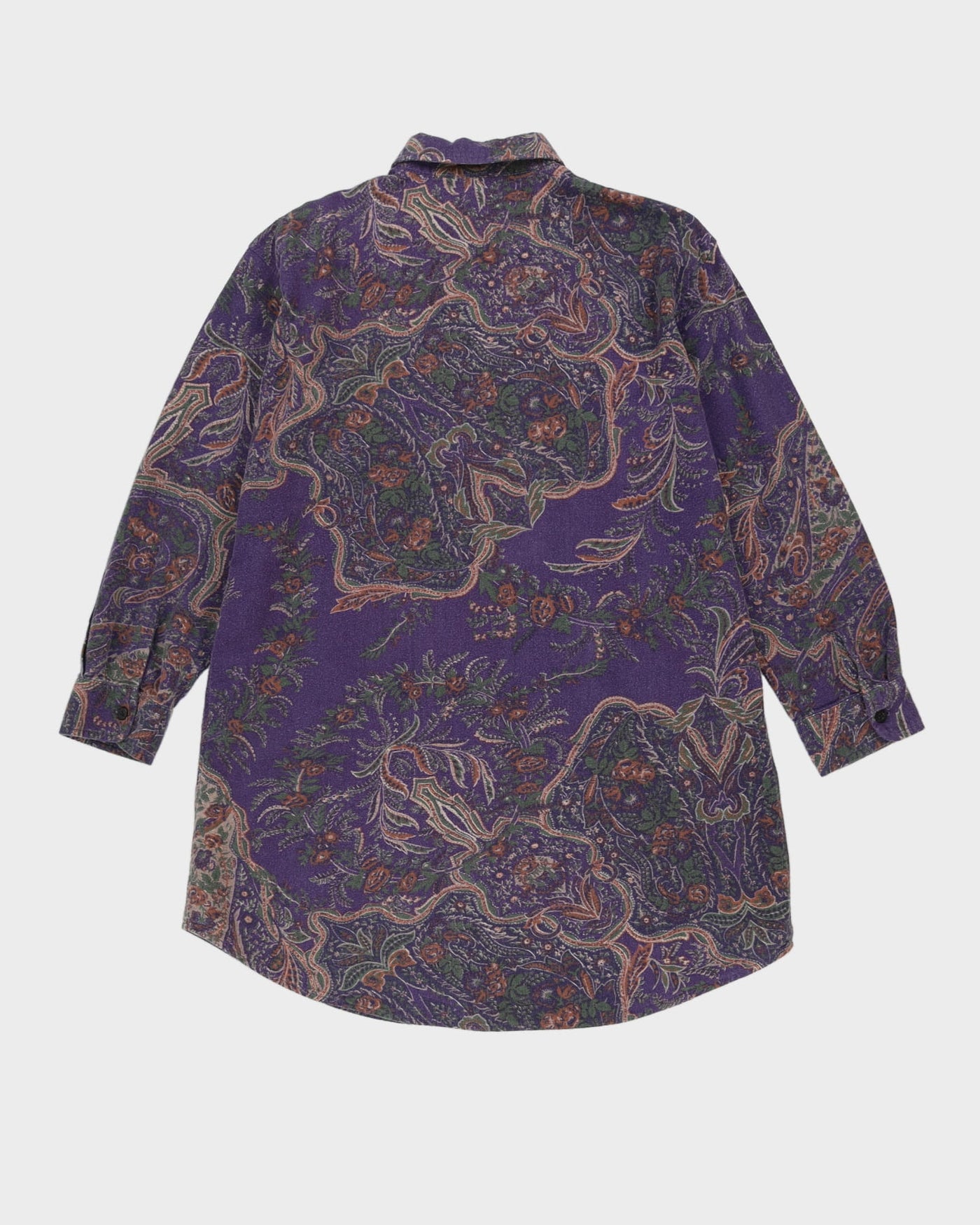 Ralph Lauren Purple Paisley Patterned Shirt - M