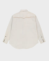 Vintage 90s GWG Grey Long-Sleeve Western Shirt - XL