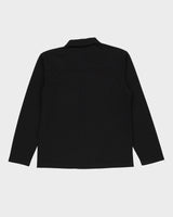 Vintage 90s Guess Black Polyetster Long-Sleeve Shirt - XL