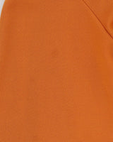 Vintage 70s Orange Polyester Long-Sleeve Shirt - L