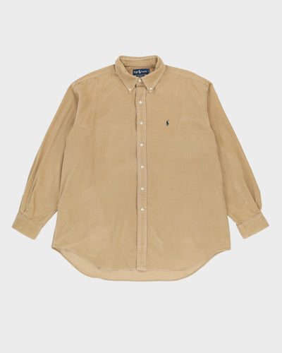 Ralph Lauren Cord Long-Sleeve Shirt - XL