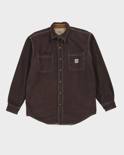 Carhartt Flame Resistant Brown Shirt - M