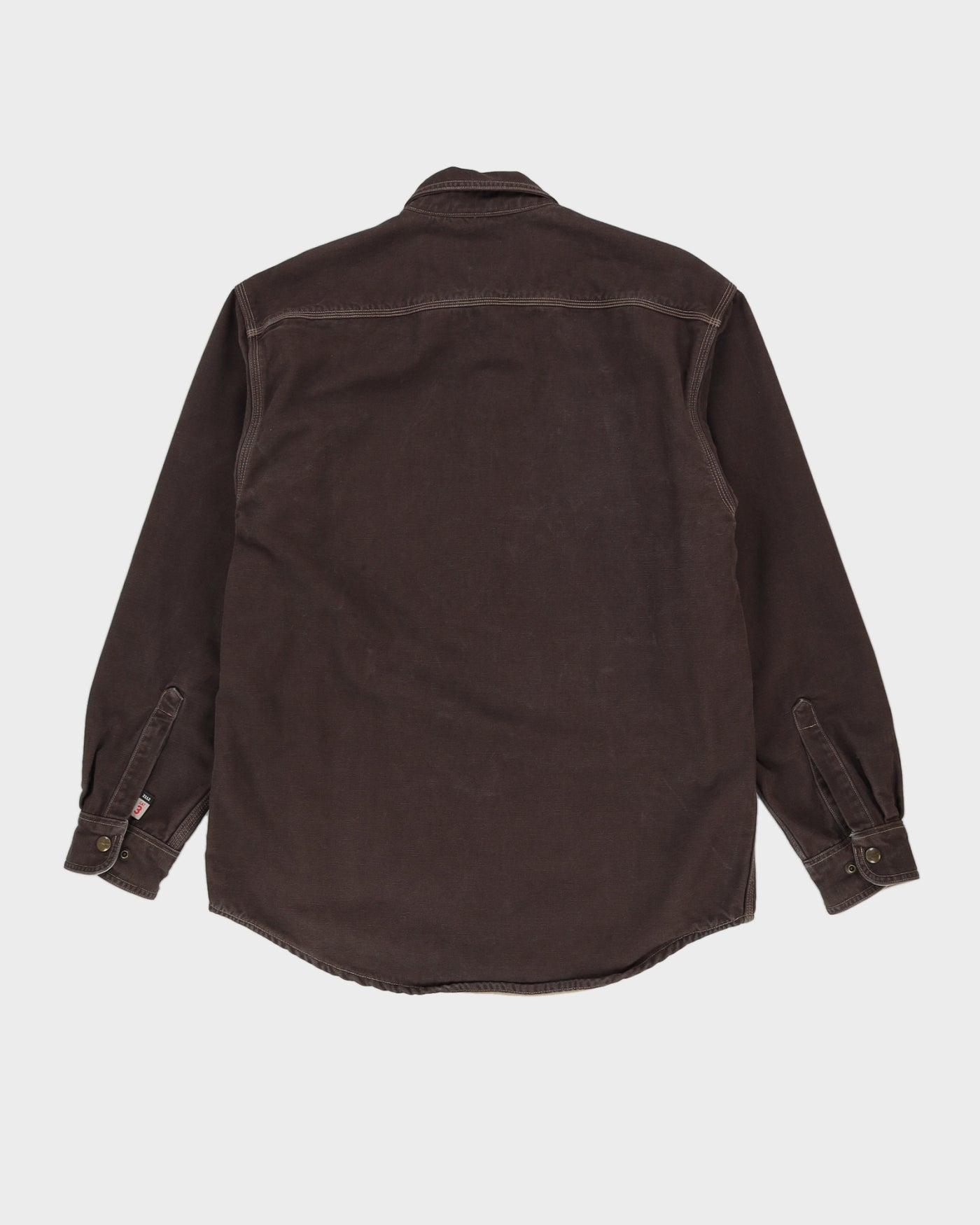 Carhartt Flame Resistant Brown Shirt - M