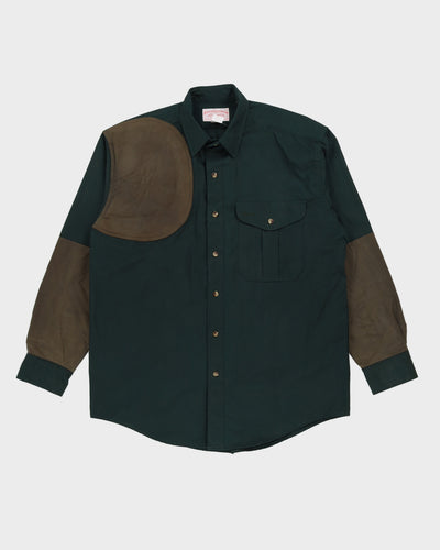 Vintage 90s Filson Seattle Green Work Shirt - L
