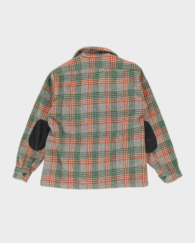 Pendleton Grey Checked Work Shirt - S
