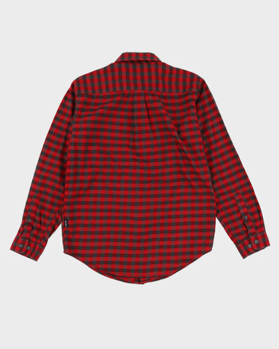Patagonia Red Check Patterned Shirt - S