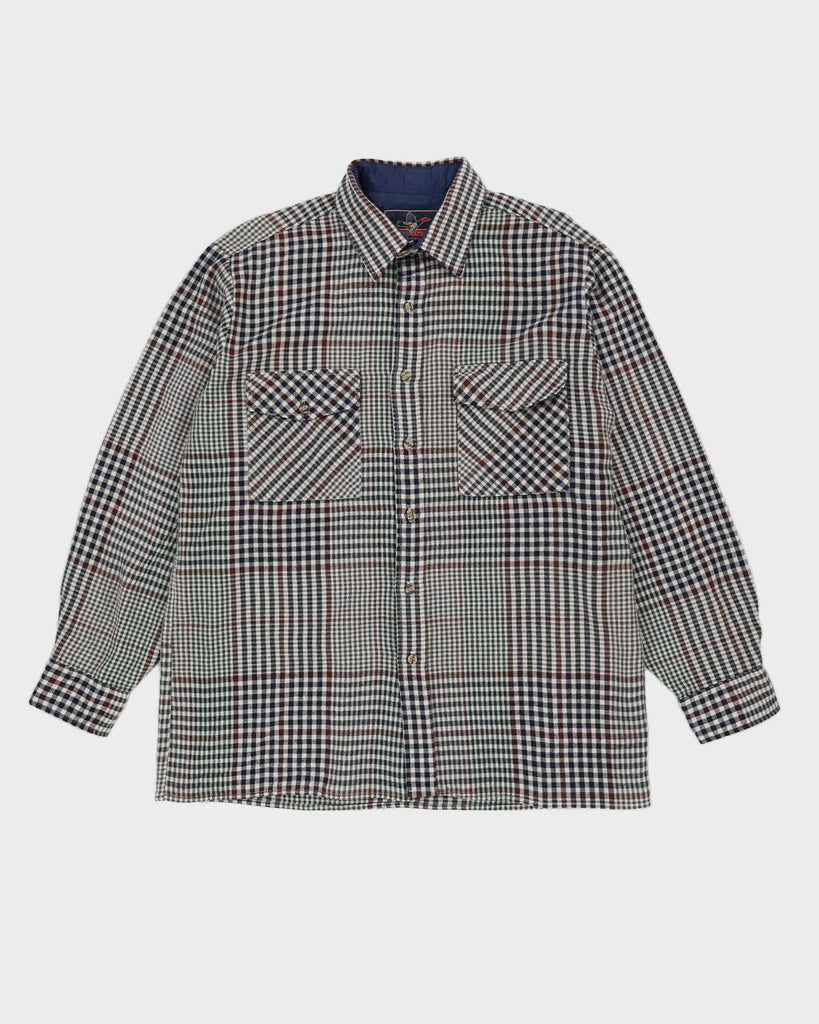 Vintage 80'er sportstøj flannel skjorte - l – Rokit