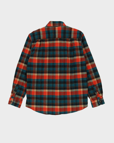 Carhartt Check Patterned Flannel Shirt - M