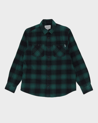 Carhartt Check Patterned Long Sleeved Shirt - M